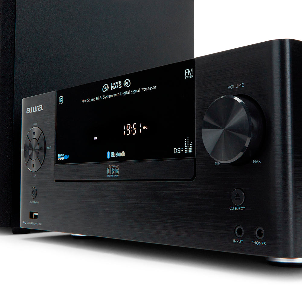 Aiwa MSBTU-500 Hifi torony Bluetooth-tal és sok extra szolgáltatással