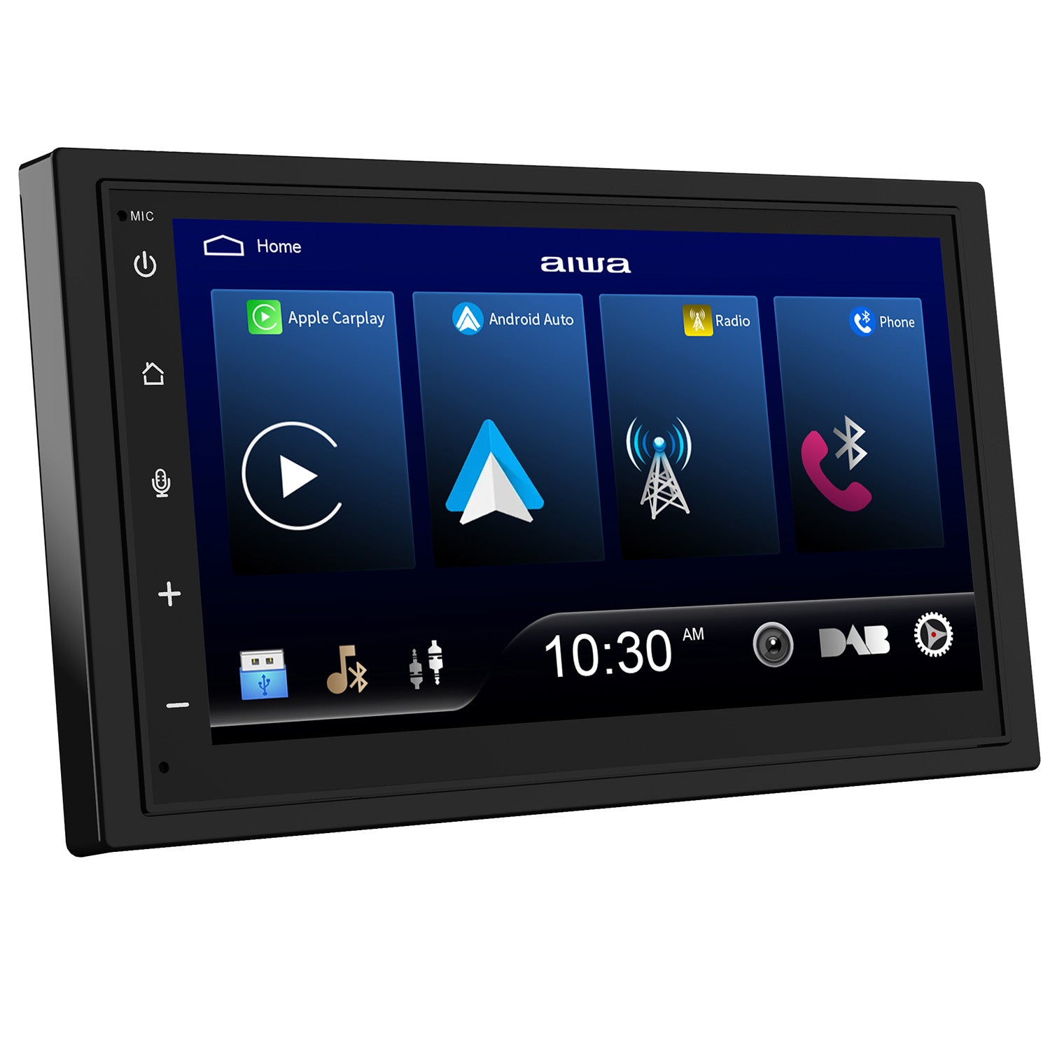 Aiwa ICD-820DAB Prémium autós multimédia Android Auto/Apple CarPlay/DAB+ 2 DIN méret