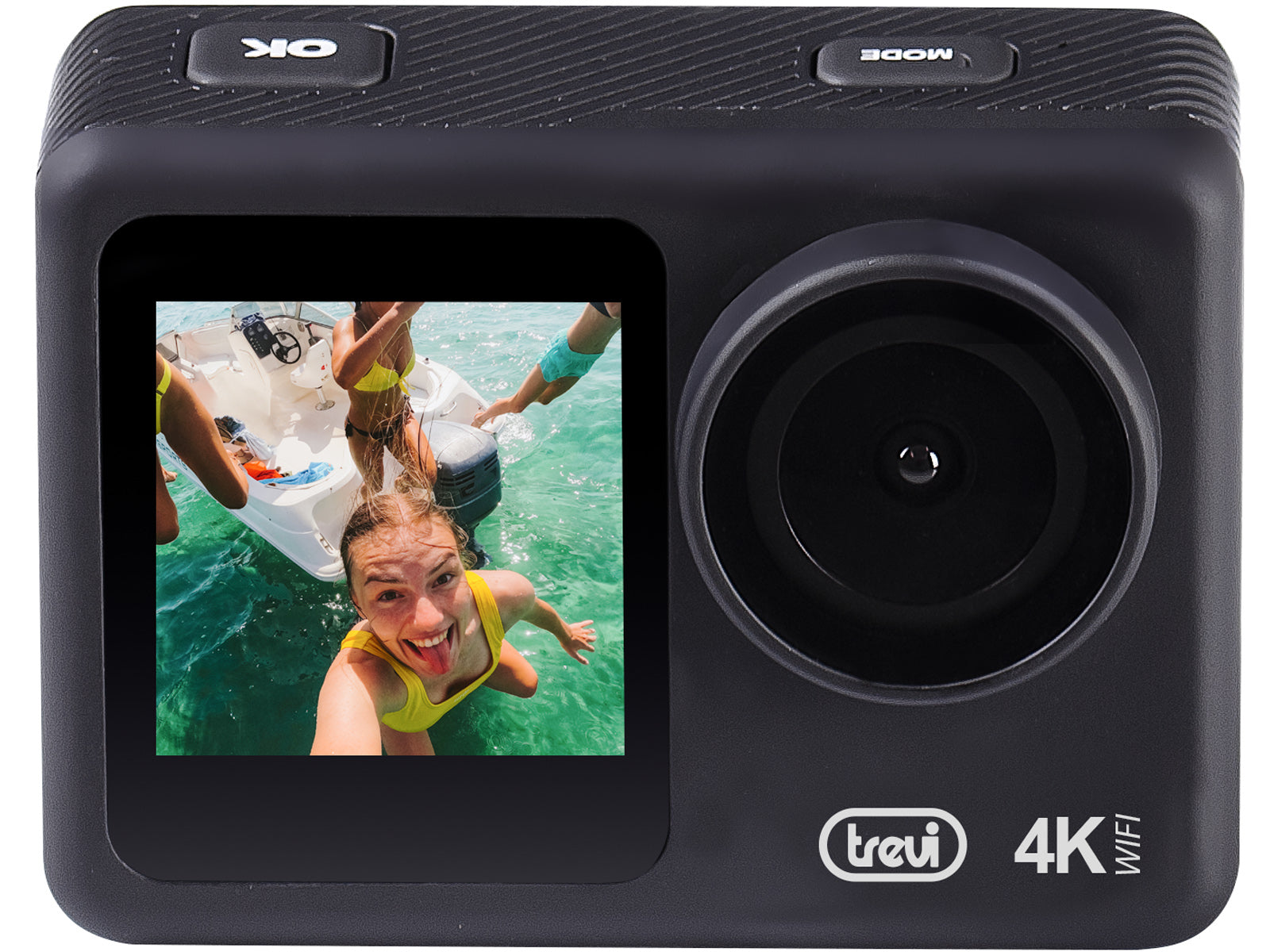 Trevi GO 2550 4K Akció és sportkamera 4K, WI-FI videokamera víz alatti házzal és sok extrával