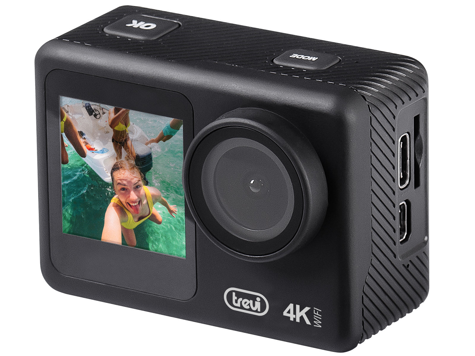 Trevi GO 2550 4K Akció és sportkamera 4K, WI-FI videokamera víz alatti házzal és sok extrával