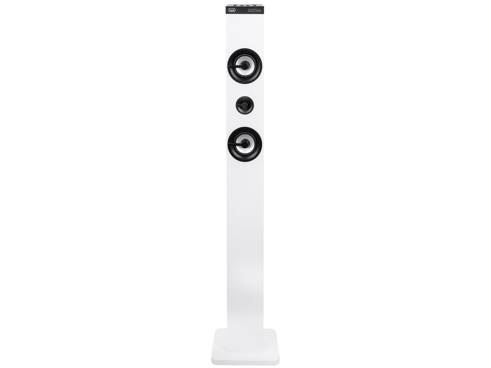 Trevi XT 101BT White  Sound Tower - Erősített torony hangszóró Bluetooth-tal és sok extrával